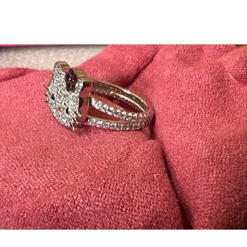 Hello Kitty Diamonique Ring - Picture 3 of 9